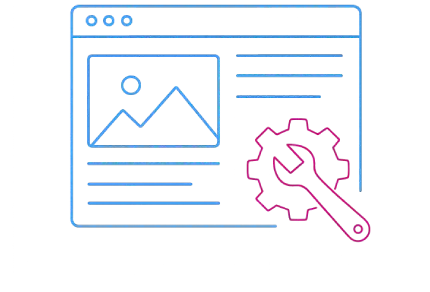 website interface